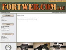 Tablet Screenshot of fortweb.com